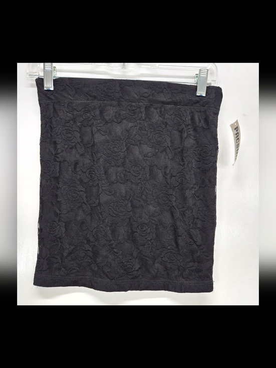 PacSun Dresses & Skirts - PacSun Black Floral Lace Pencil Skirt NWT Womens Size XS Mini Bodycon Goth Chic